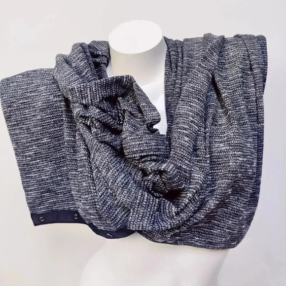 lululemon grey snap side vinyasa scarf - Picture 5 of 10